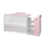 Lorelli Multi Kombi ágy 190x72 White Orchid Pink