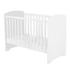 Kép 2/6 - Timba Felix Zártvégű Fehér kiságy 60x120-as