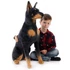 Kép 1/7 - |||-|hu|||-|Brutus-plüss dobermann