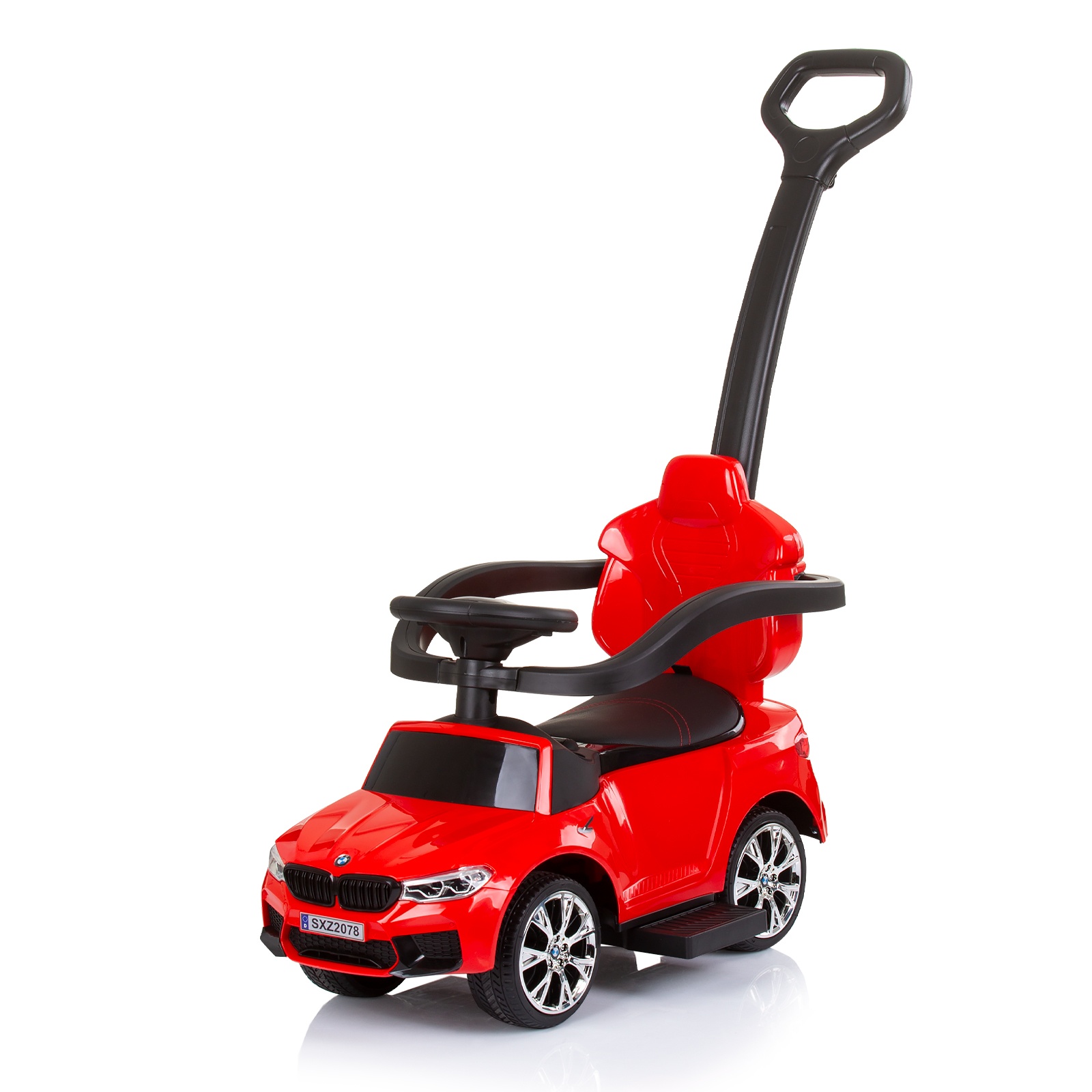 Chipolino BMW Bébitaxi tolókarral