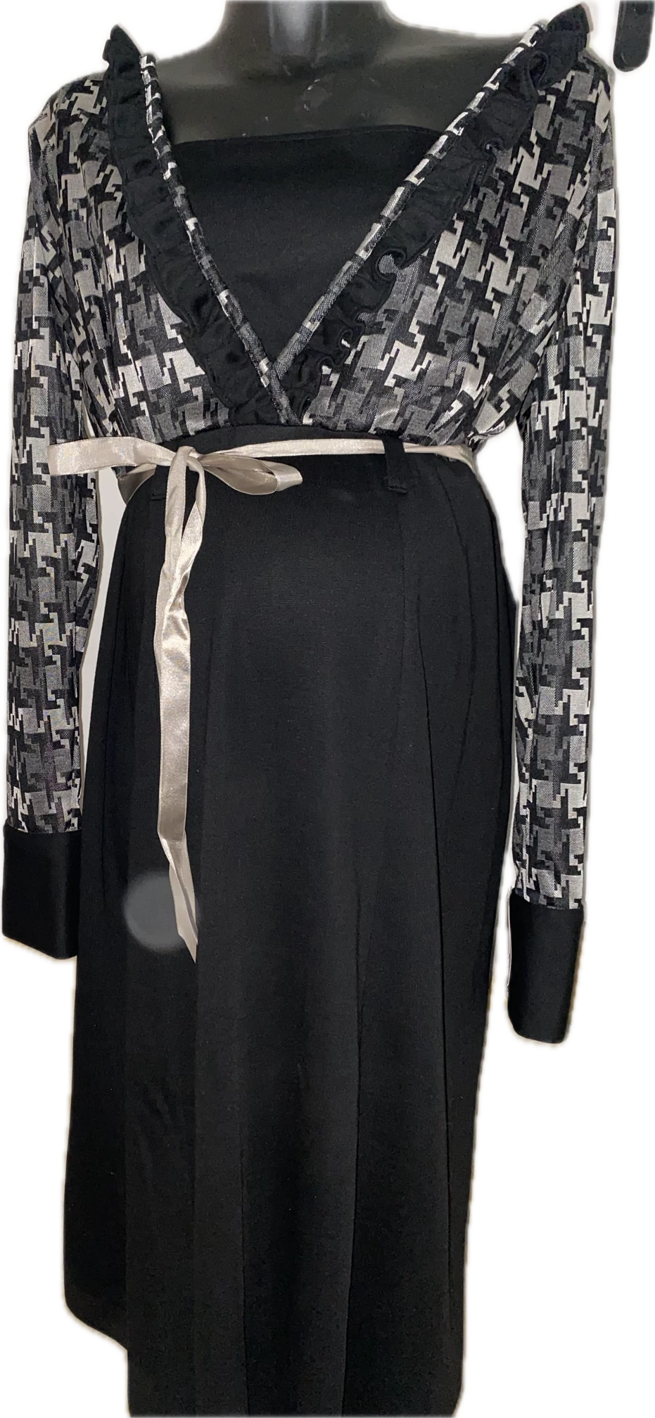 Kismama elegáns ruha 2XL
