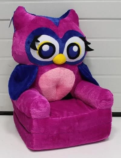 Baglyos lila fotel