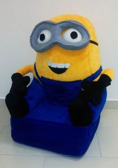 Minion plüss fotel