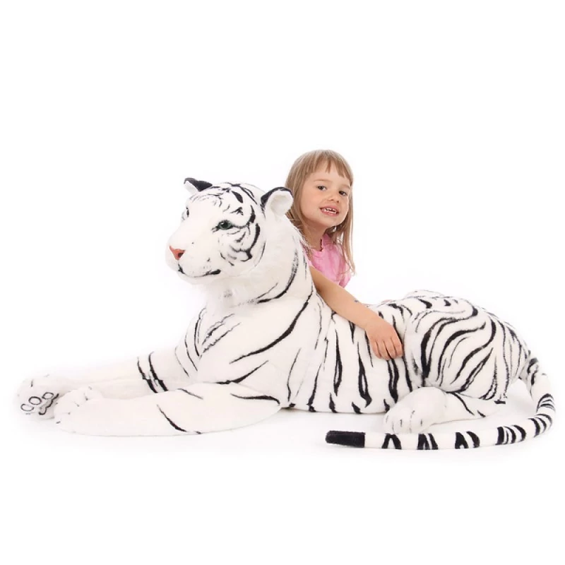 Arya Óriás Plüss tigris fehér